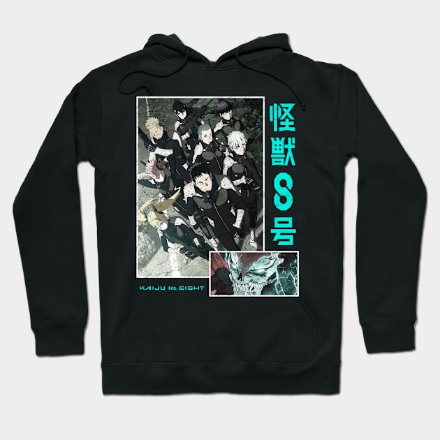 kaiju-no-8 Hoodie by Multidimension art world